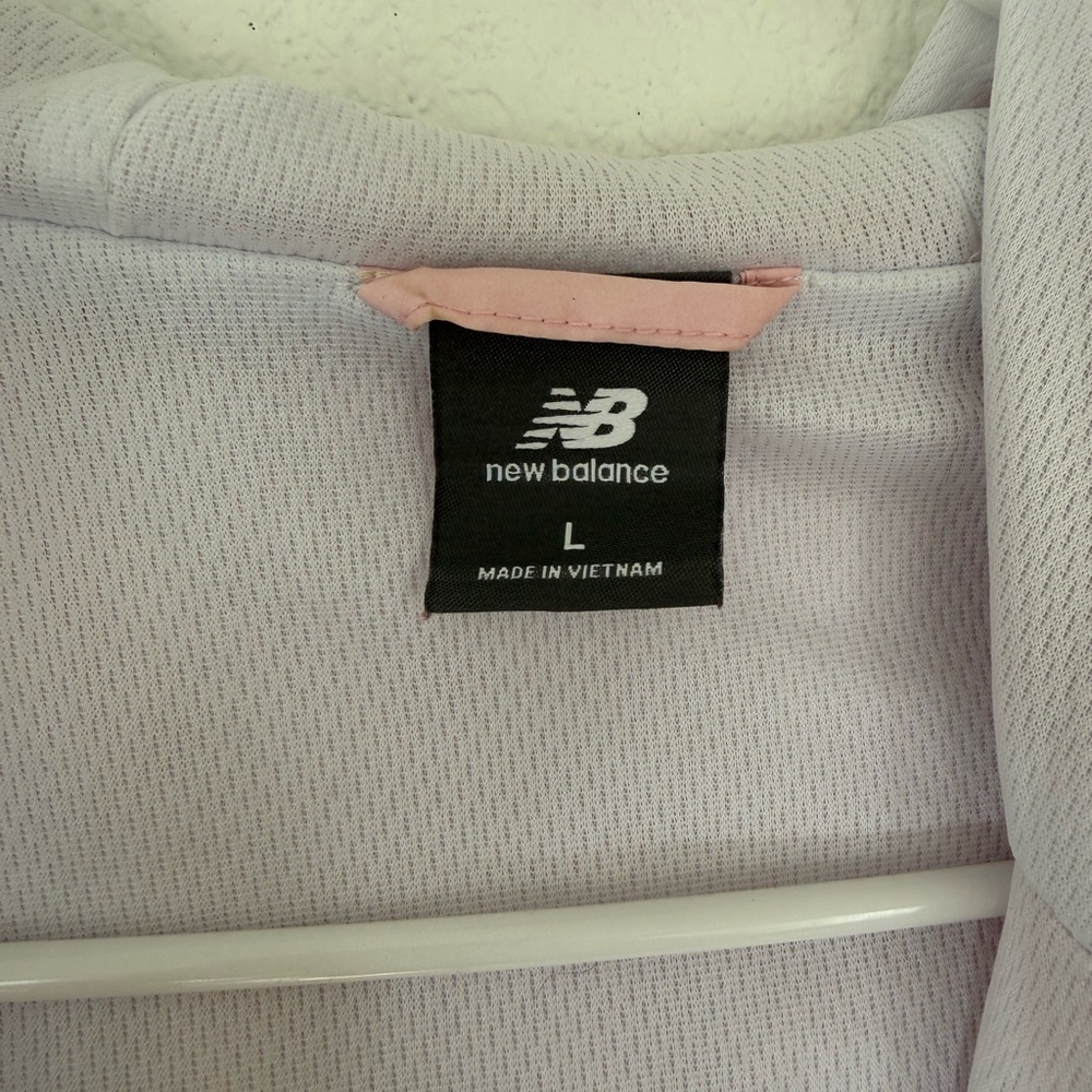 New Balance Light Pink Athletic Jacket - Picture 4 of 4